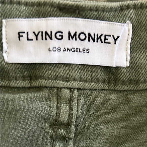 Flying Monkey Sage Mini Skirt - Picture 4 of 5